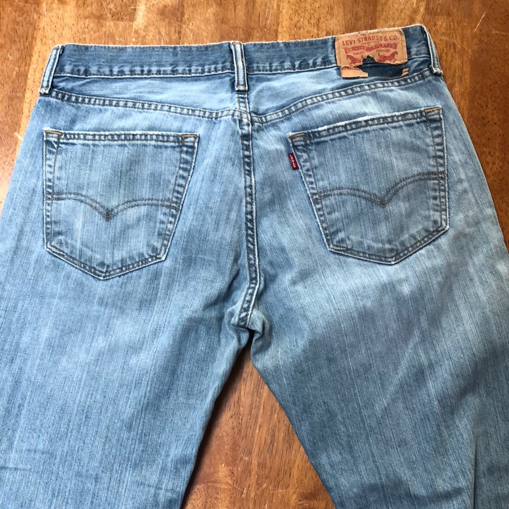 Levi’s Size W33 L30 Light Wash Men’s Jeans - Picture 4 of 5